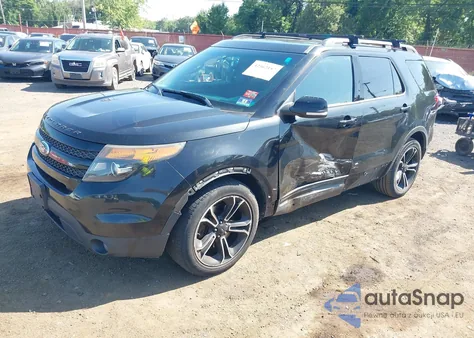 2015 Ford Explorer Sport z USA, uszkodzony, nr VIN 1FM5K8GTXFGA00534